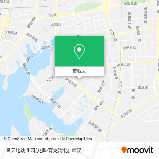 星天地幼儿园(兆麟·育龙湾北)地图