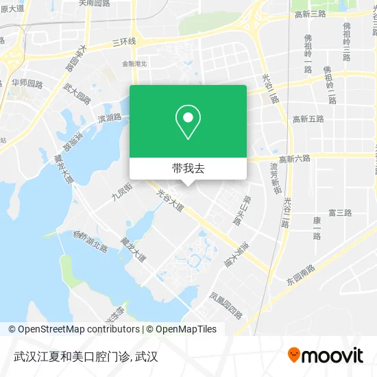 武汉江夏和美口腔门诊地图