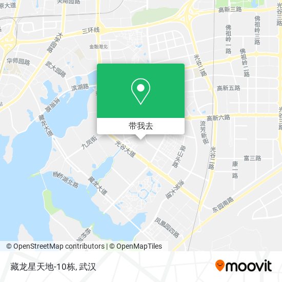 藏龙星天地-10栋地图