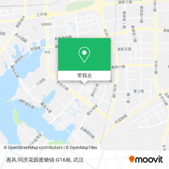 惠风·同庆花园蜜糖镇-G16栋地图