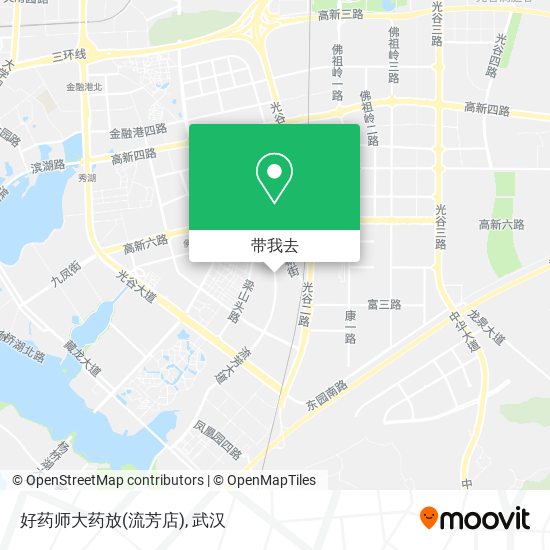 好药师大药放(流芳店)地图