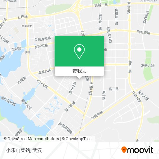 小乐山菜馆地图