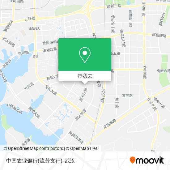 中国农业银行(流芳支行)地图