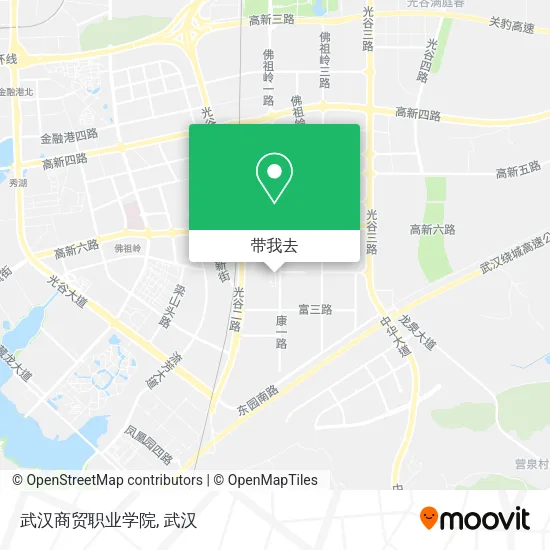 武汉商贸职业学院地图