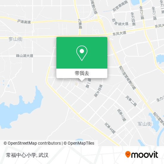 常福中心小学地图