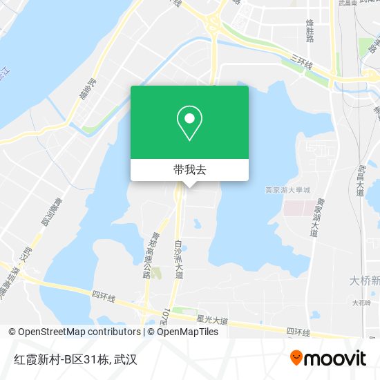 红霞新村-B区31栋地图
