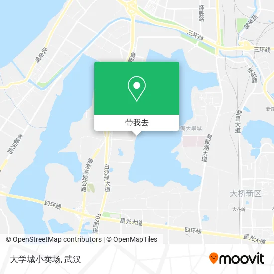 大学城小卖场地图