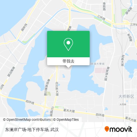 东澜岸广场-地下停车场地图