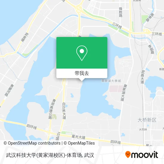 武汉科技大学(黄家湖校区)-体育场地图
