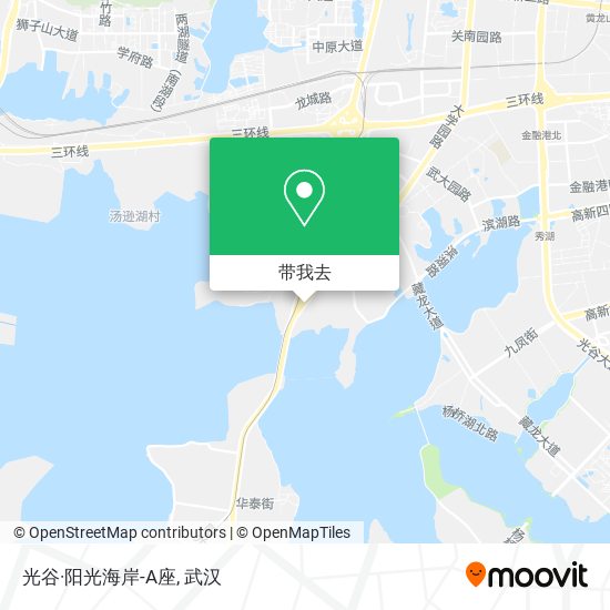 光谷·阳光海岸-A座地图