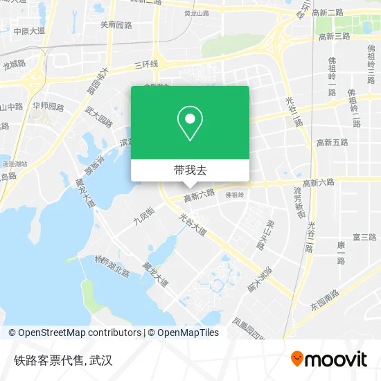铁路客票代售地图