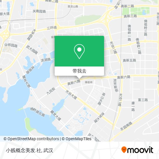 小贱概念美发.社地图