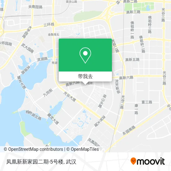 凤凰新新家园二期-5号楼地图