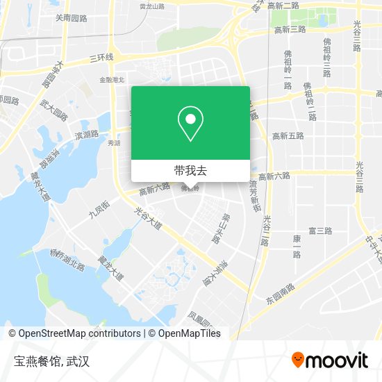 宝燕餐馆地图