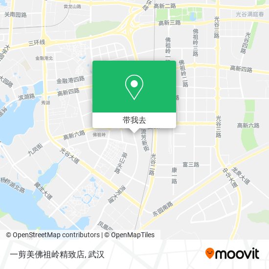 一剪美佛祖岭精致店地图