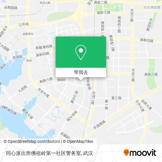 同心派出所佛祖岭第一社区警务室地图