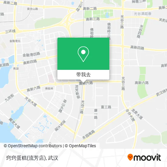 窍窍蛋糕(流芳店)地图