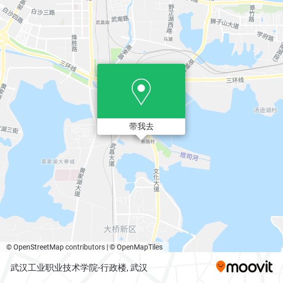 武汉工业职业技术学院-行政楼地图