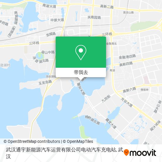 武汉通宇新能源汽车运营有限公司电动汽车充电站地图