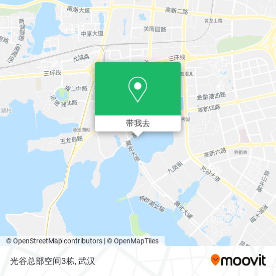 光谷总部空间3栋地图