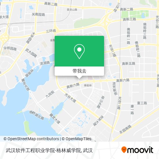 武汉软件工程职业学院-格林威学院地图