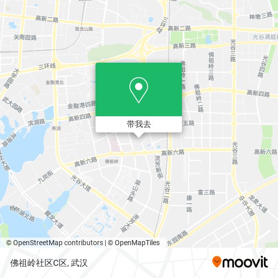 佛祖岭社区C区地图