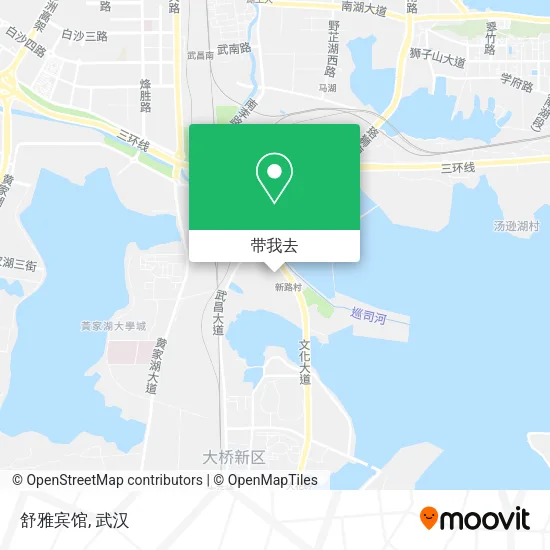 舒雅宾馆地图
