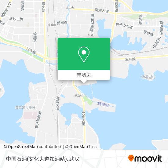 中国石油(文化大道加油站)地图