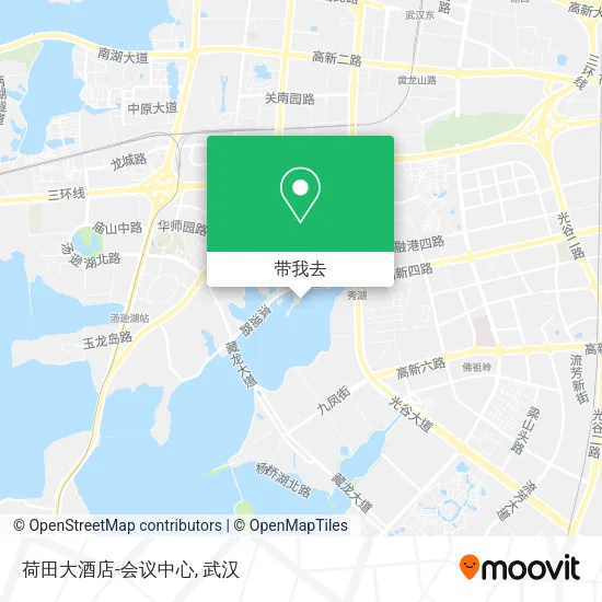 荷田大酒店-会议中心地图