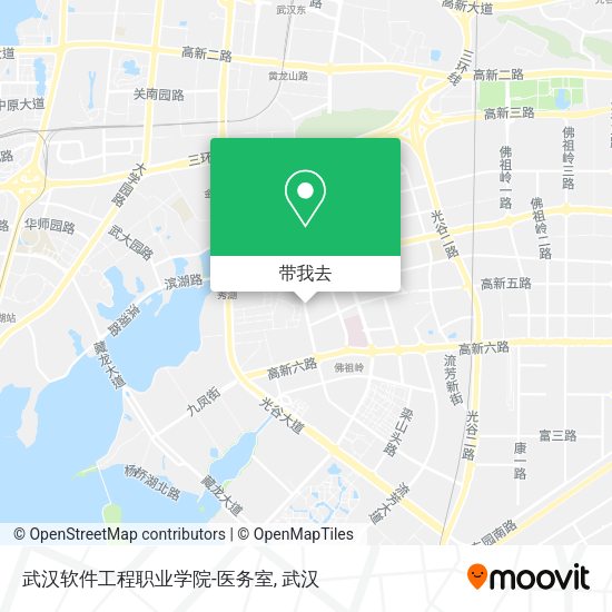 武汉软件工程职业学院-医务室地图