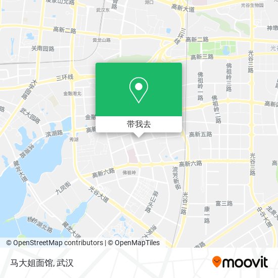 马大姐面馆地图