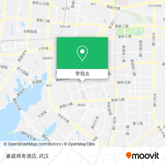 豪庭商务酒店地图