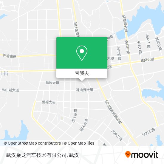 武汉枭龙汽车技术有限公司地图