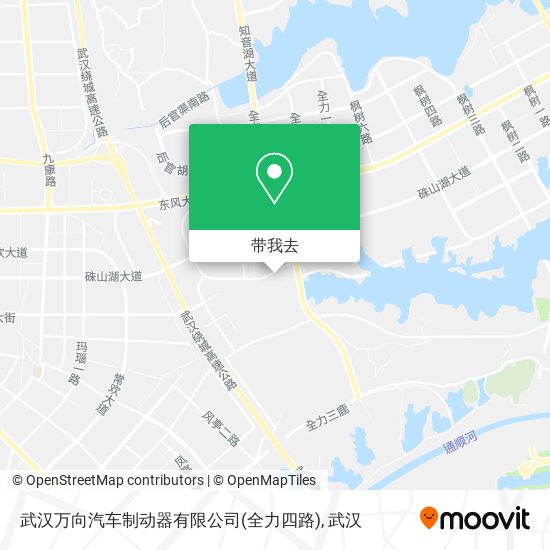 武汉万向汽车制动器有限公司(全力四路)地图