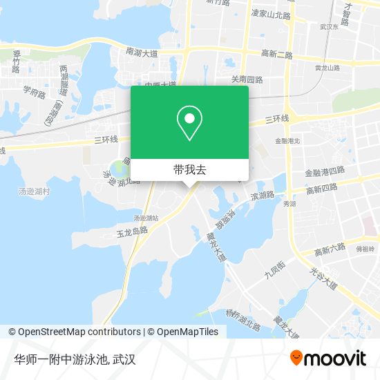 华师一附中游泳池地图
