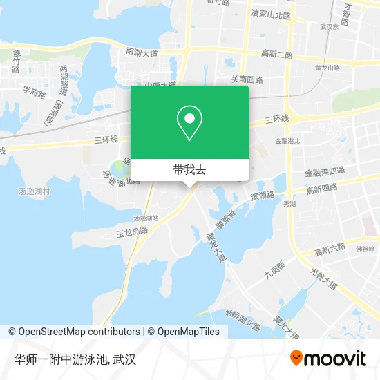 华师一附中游泳池地图