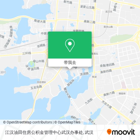 江汉油田住房公积金管理中心武汉办事处地图