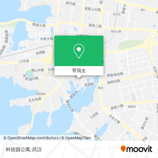 科技园公寓地图