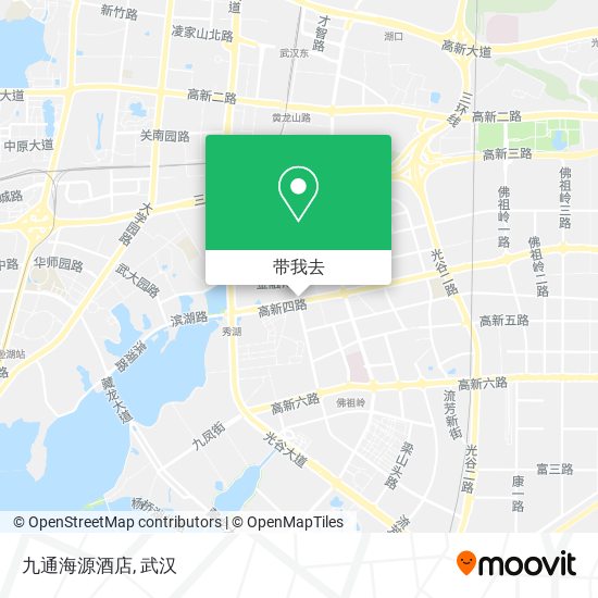 九通海源酒店地图