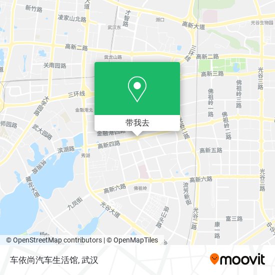 车依尚汽车生活馆地图