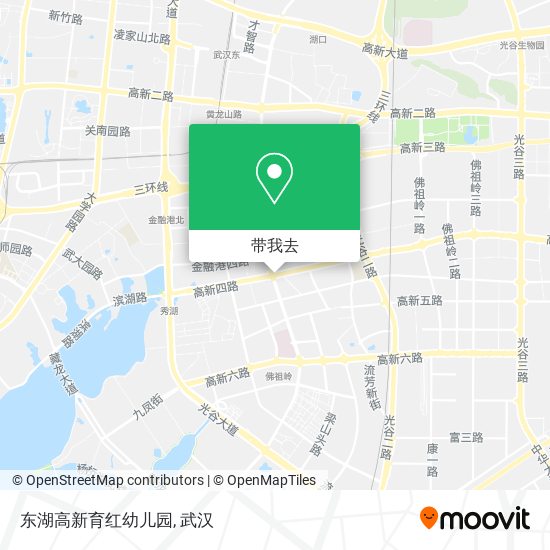 东湖高新育红幼儿园地图