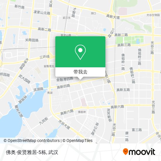 佛奥·俊贤雅居-5栋地图