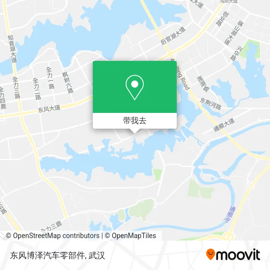 东风博泽汽车零部件地图