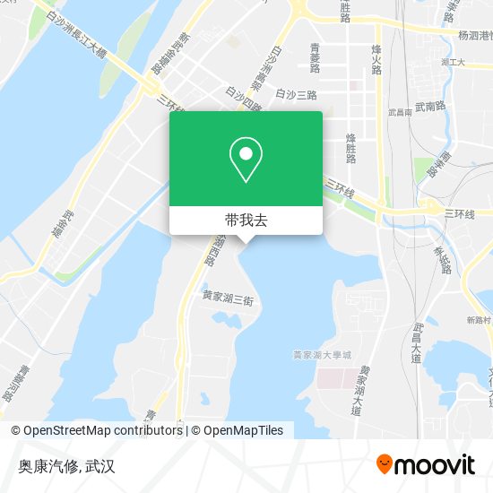 奥康汽修地图