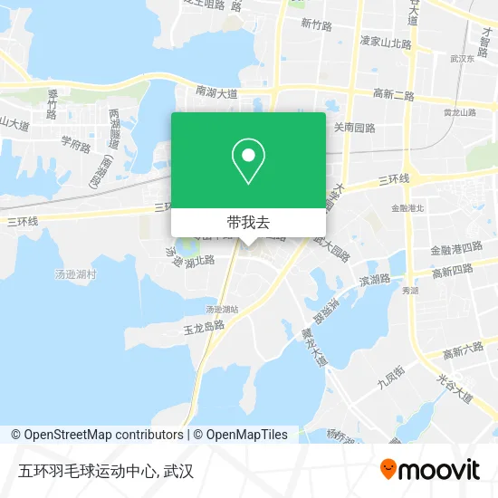 五环羽毛球运动中心地图