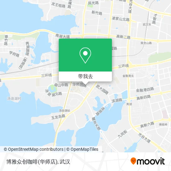 博雅众创咖啡(华师店)地图