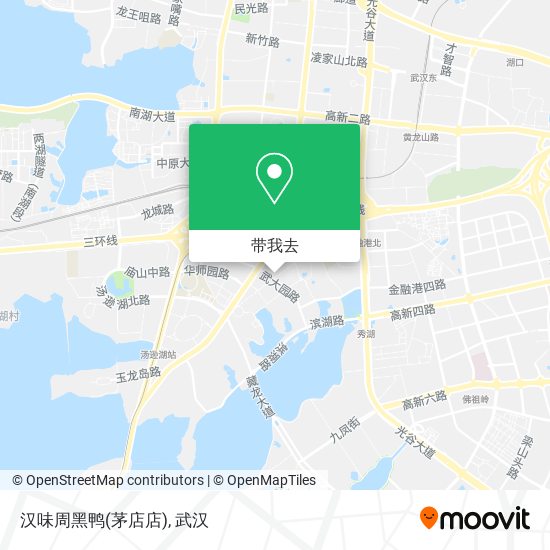 汉味周黑鸭(茅店店)地图