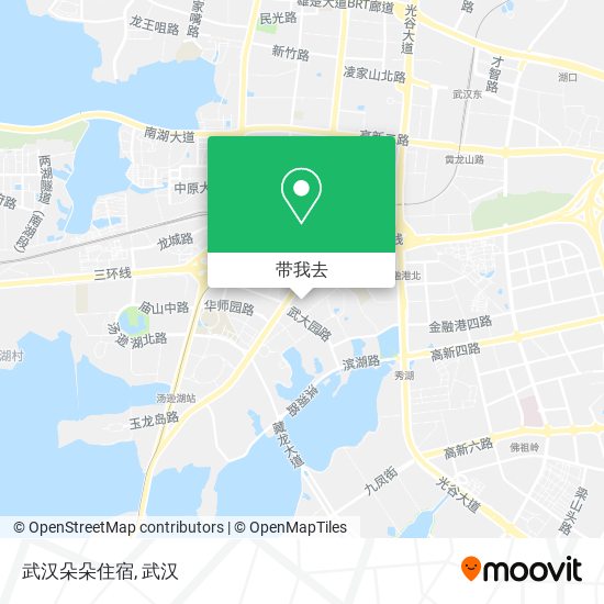 武汉朵朵住宿地图