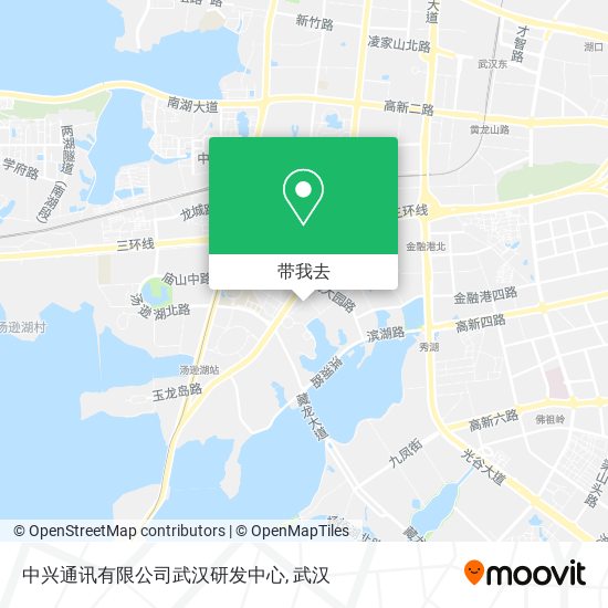 中兴通讯有限公司武汉研发中心地图