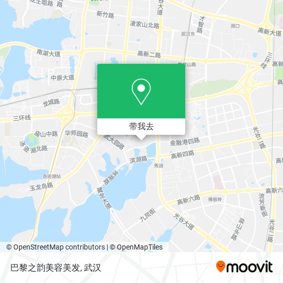 巴黎之韵美容美发地图